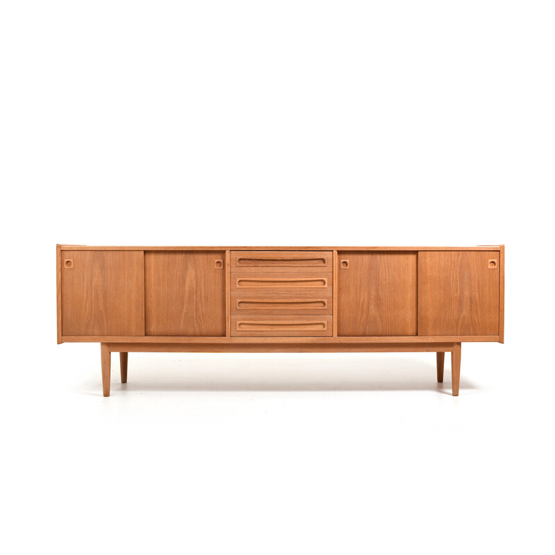 Vintage oak sideboard by Johannes Andersen for Uldum Møbelfabrik, Denmark 1960