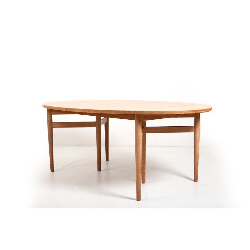 Vintage oak dining table model 212 by Arne Vodder, Denmark 1960