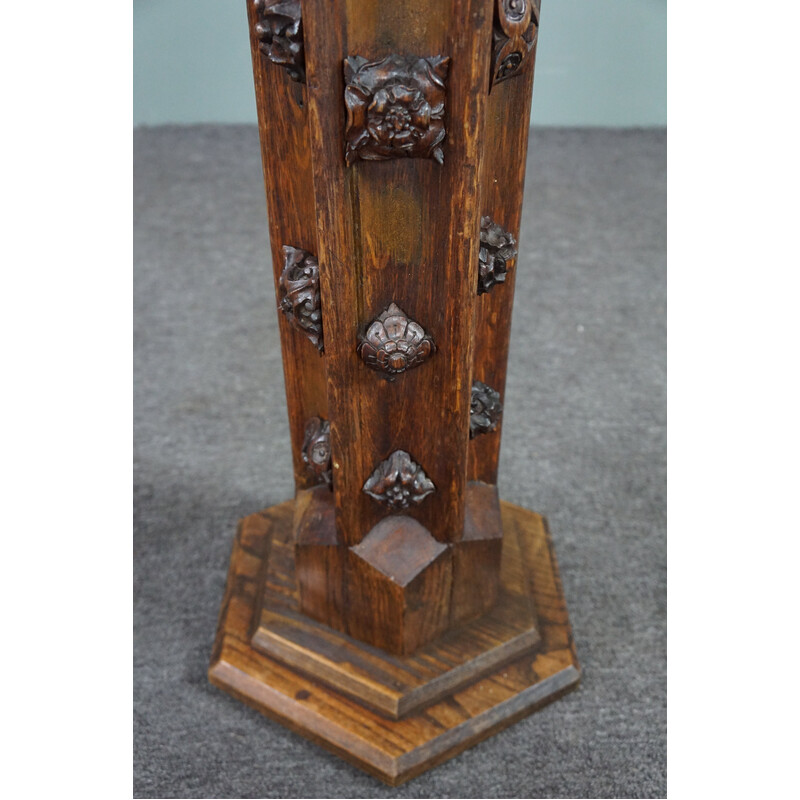 Vintage wooden column