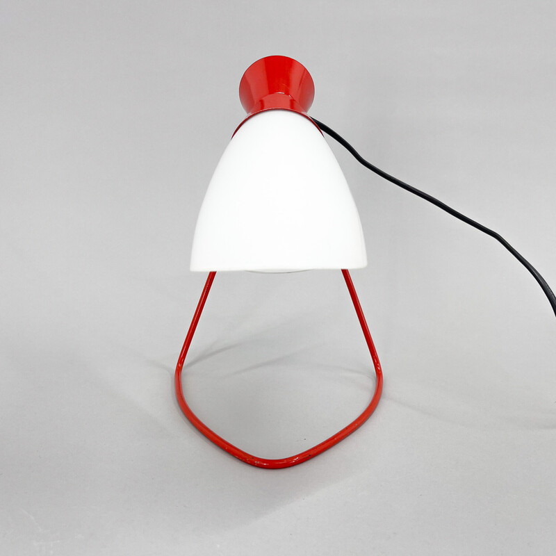 Lampe de table vintage par Josef Hurka pour Napako, Tchécoslovaquie 1950