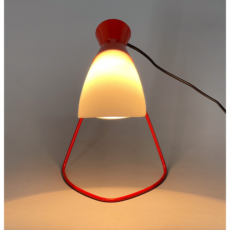 Lampe de table vintage par Josef Hurka pour Napako, Tchécoslovaquie 1950