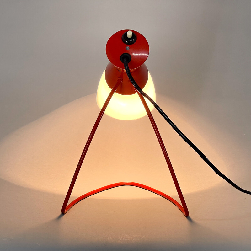 Lampe de table vintage par Josef Hurka pour Napako, Tchécoslovaquie 1950