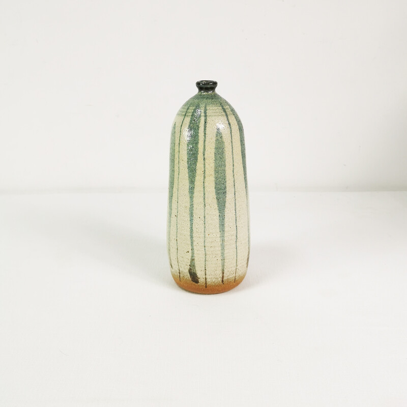 Vintage ceramic vase by Ken Troman, England 1960