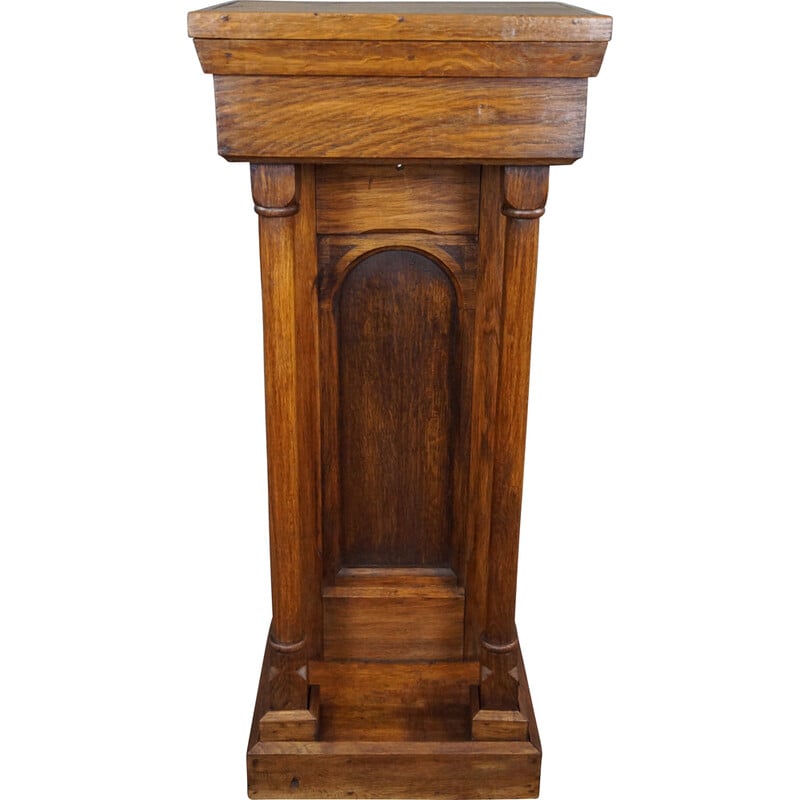 Vintage decorative wooden base