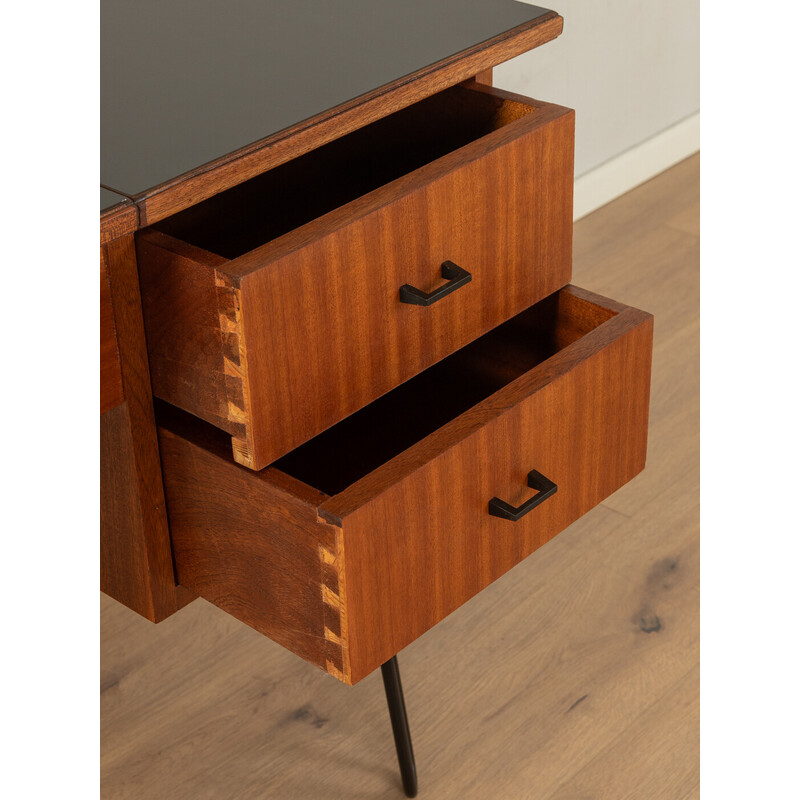 Vintage desk in macorè veneer, 1960