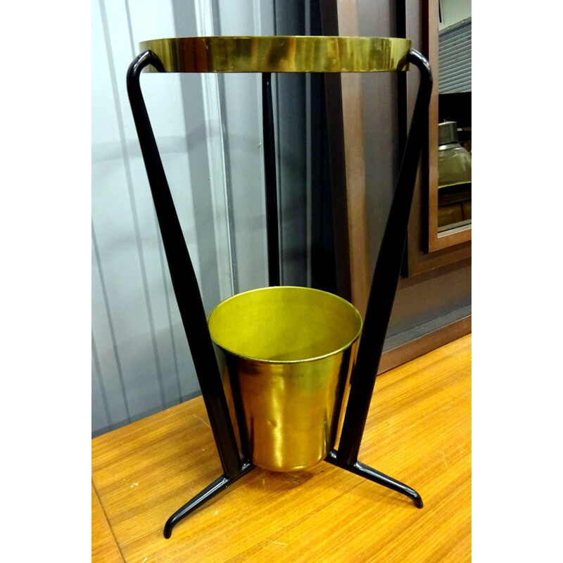 Brass umbrella holder - 1950s