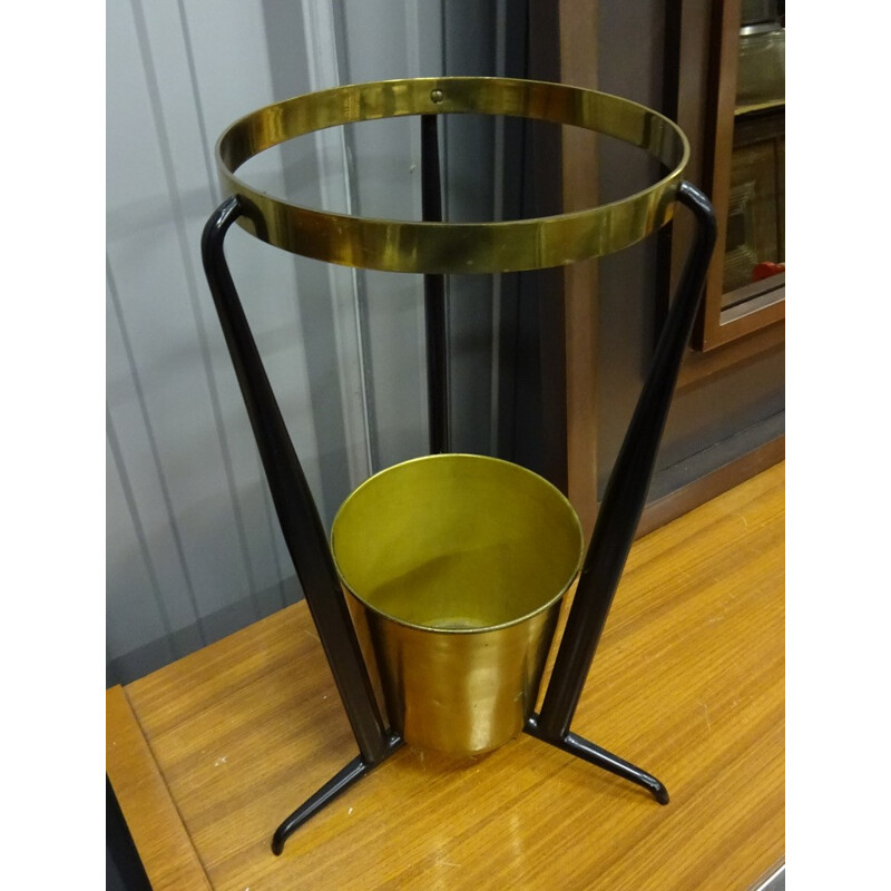 Brass umbrella holder - 1950s
