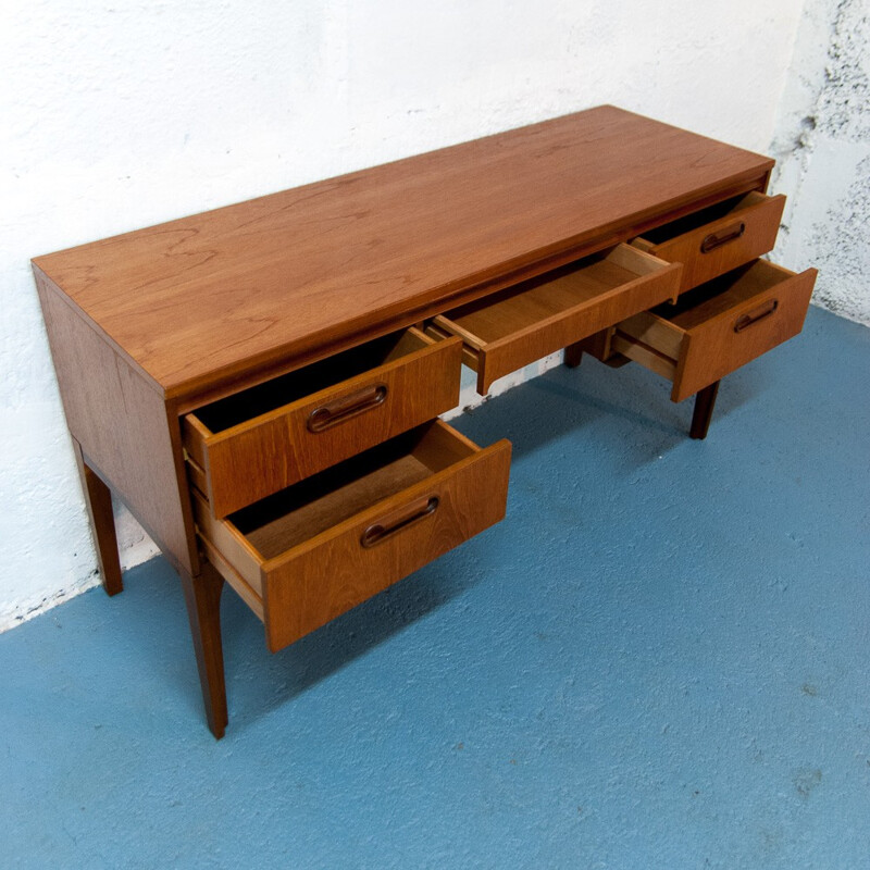 Scandinavian vintage console desk - 1960s