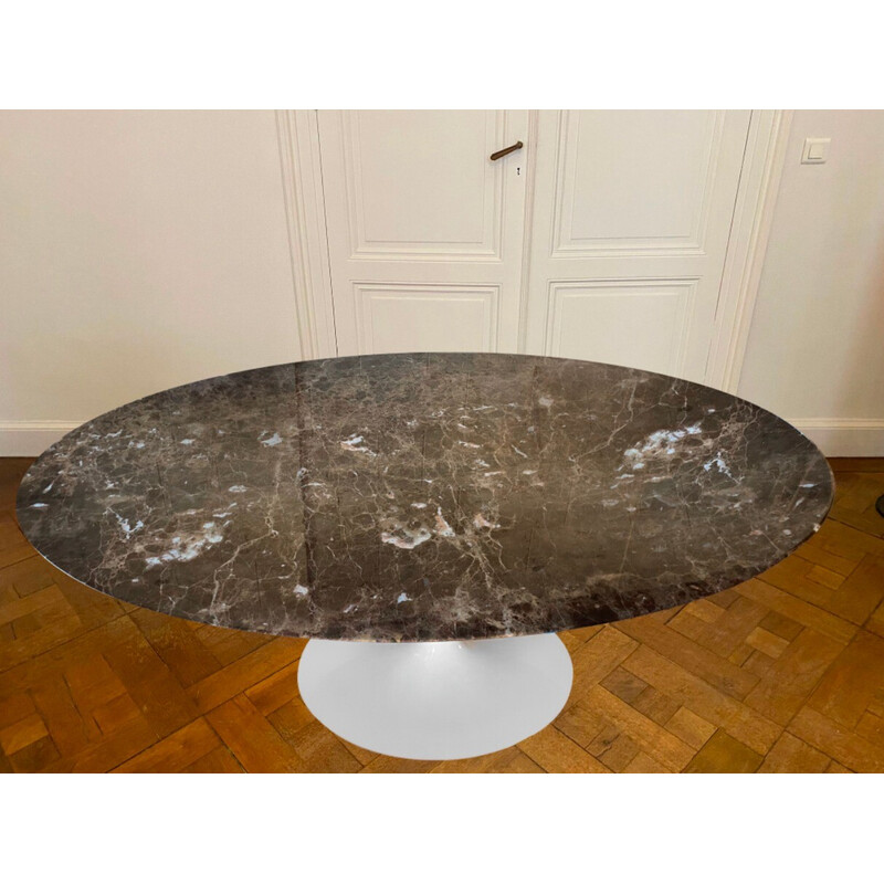 Vintage marble table by Eero Saarinen for Knoll