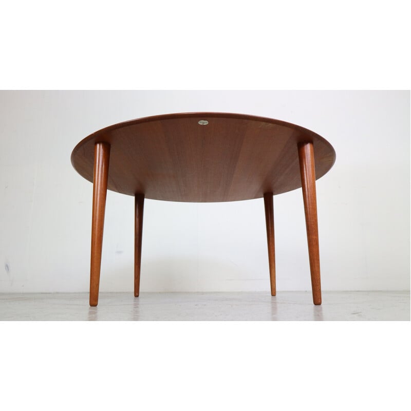 Vintage teak coffee table by Peter Hvidt and Orla Mølgaard Nielsen for France and Søn, Denmark 1950