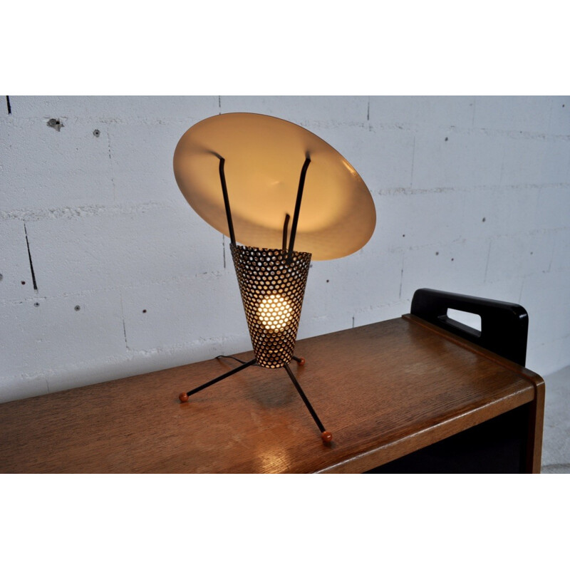 Lampe tripode vintage par Jacques Biny - 1950