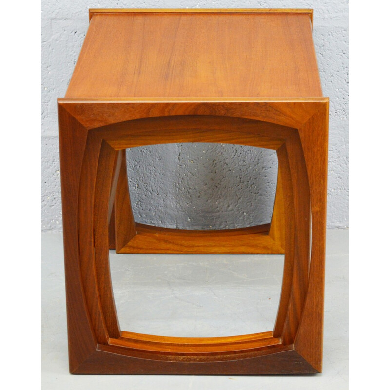 Suite de 3 tables d'appoint vintage en teck Quadrille, G-Plan - 1960 