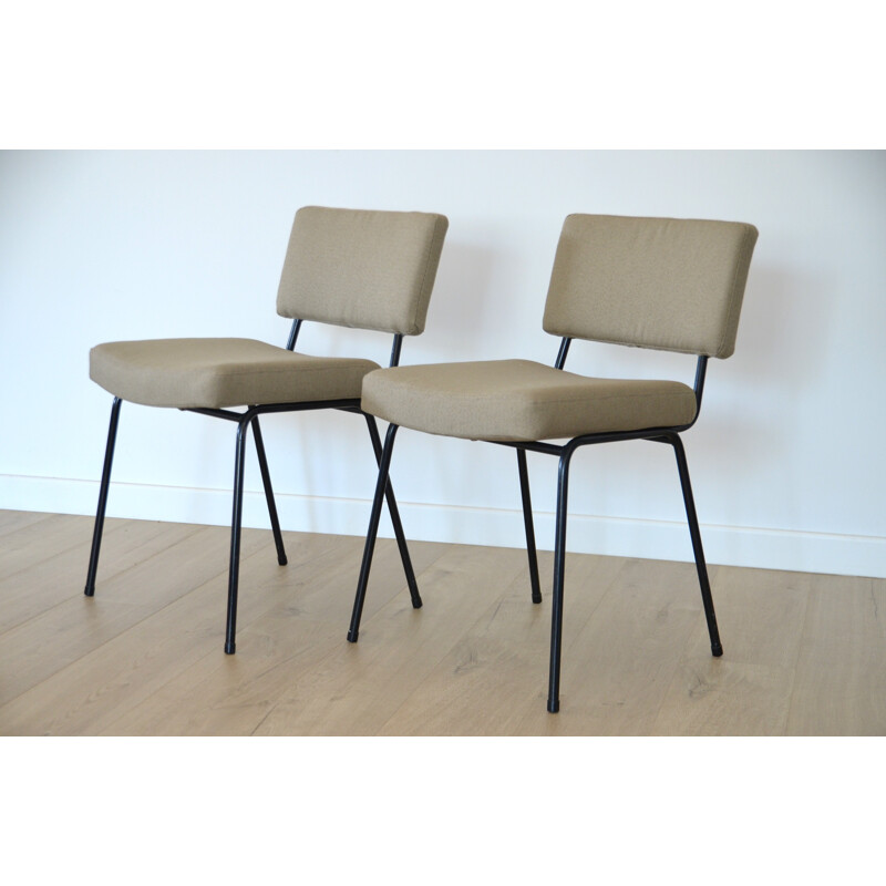 Pair of chairs by André Simard for Airborne - 1960s