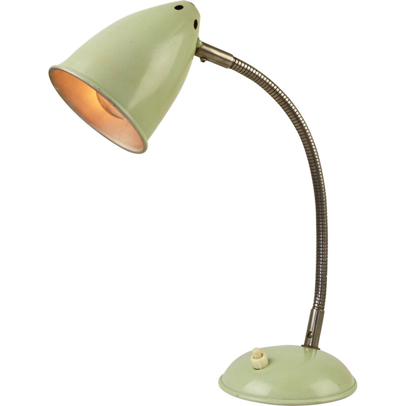 Lampe de bureau vert citron par Hala Zeist - 1950