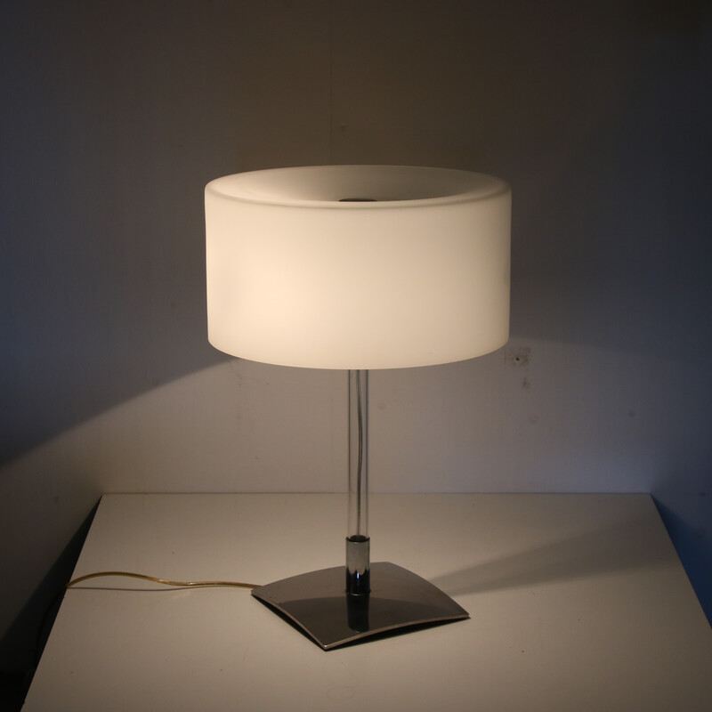 Vintage “Drum” table lamp by Franco Raggi for Fontana Arte, Italy 2000