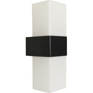 Black and white wall light by Asea Skandia - 1970s