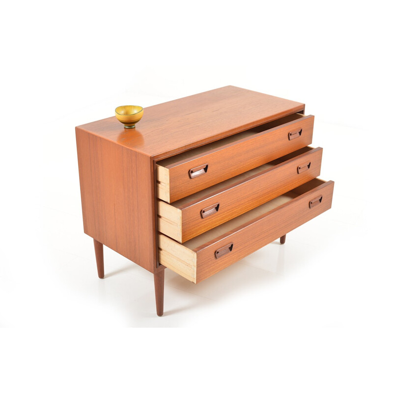 Danish teak chest of drawers - 1950s