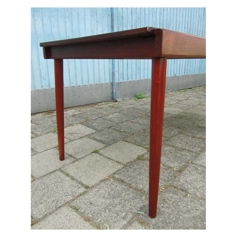 Scandinavian dining table in rosewood - 1960s