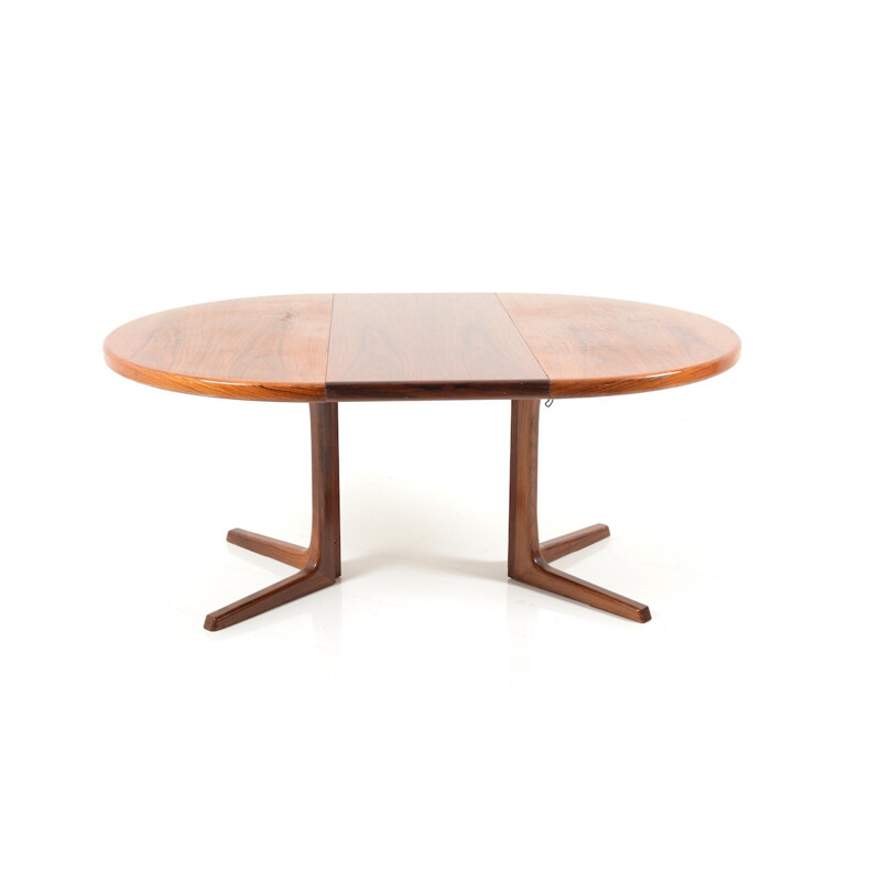 Extendable rosewood dining table by Faarup - 1960s