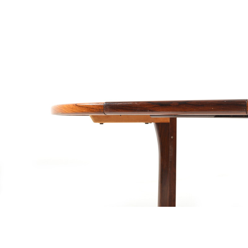 Extendable rosewood dining table by Faarup - 1960s