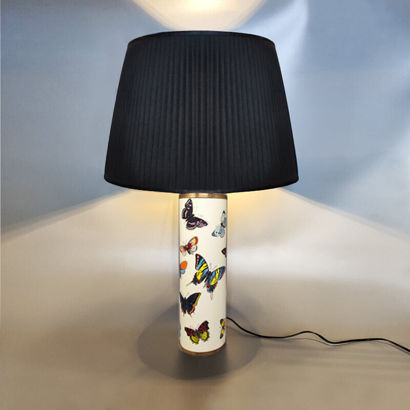 Lampe de table vintage par Piero Fornasetti, Italie 1970