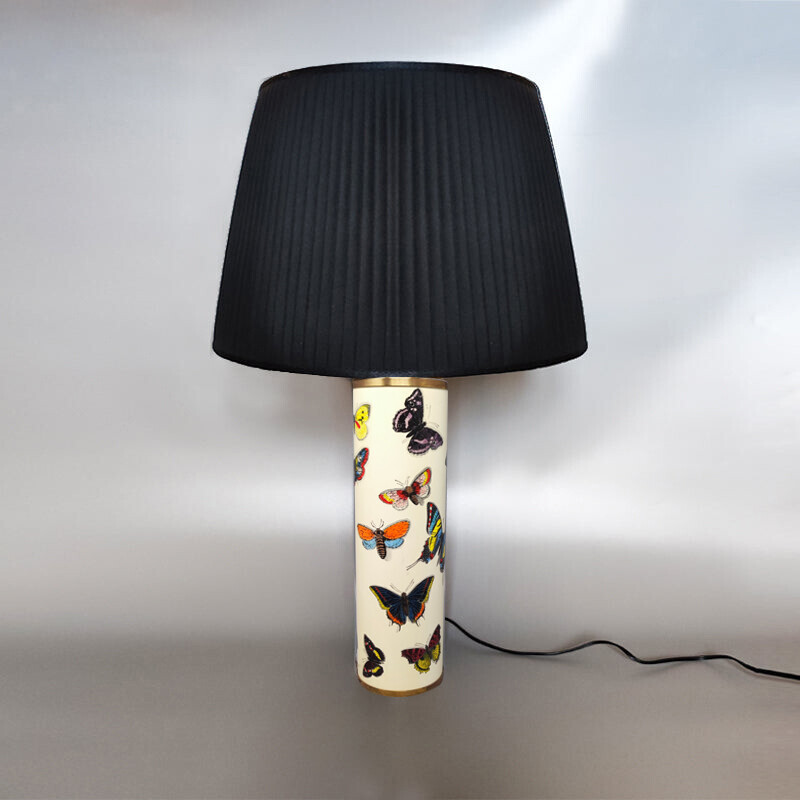 Lampe de table vintage par Piero Fornasetti, Italie 1970