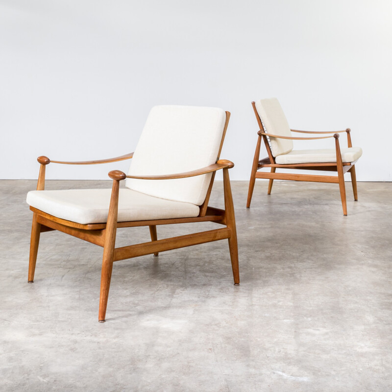 FD-133 Spade armchair by Finn Juhl for France & Son - 1960s