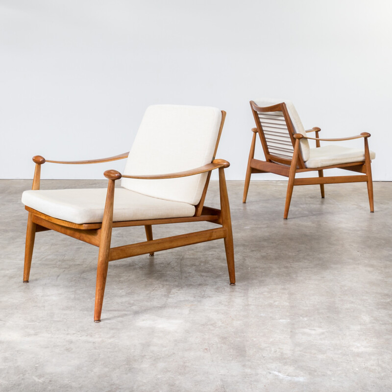 FD-133 Spade armchair by Finn Juhl for France & Son - 1960s