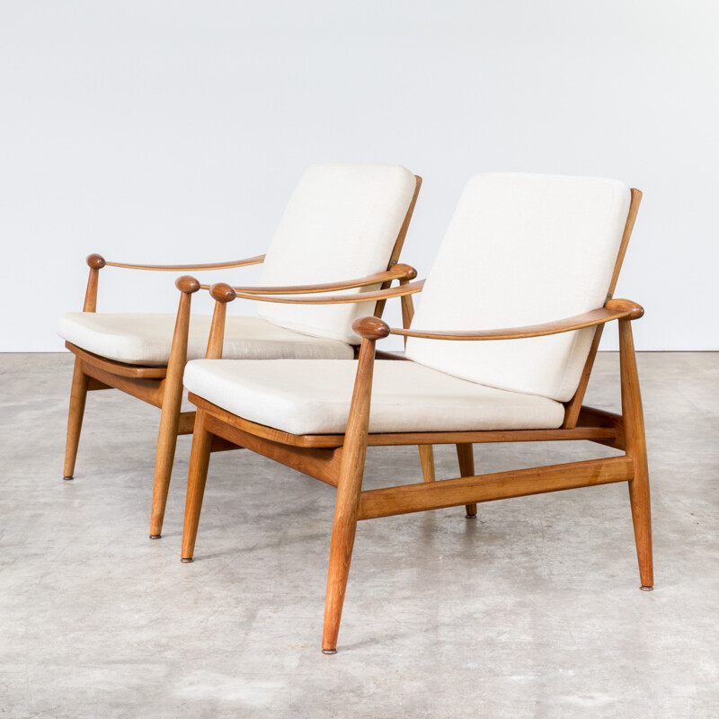 FD-133 Spade armchair by Finn Juhl for France & Son - 1960s