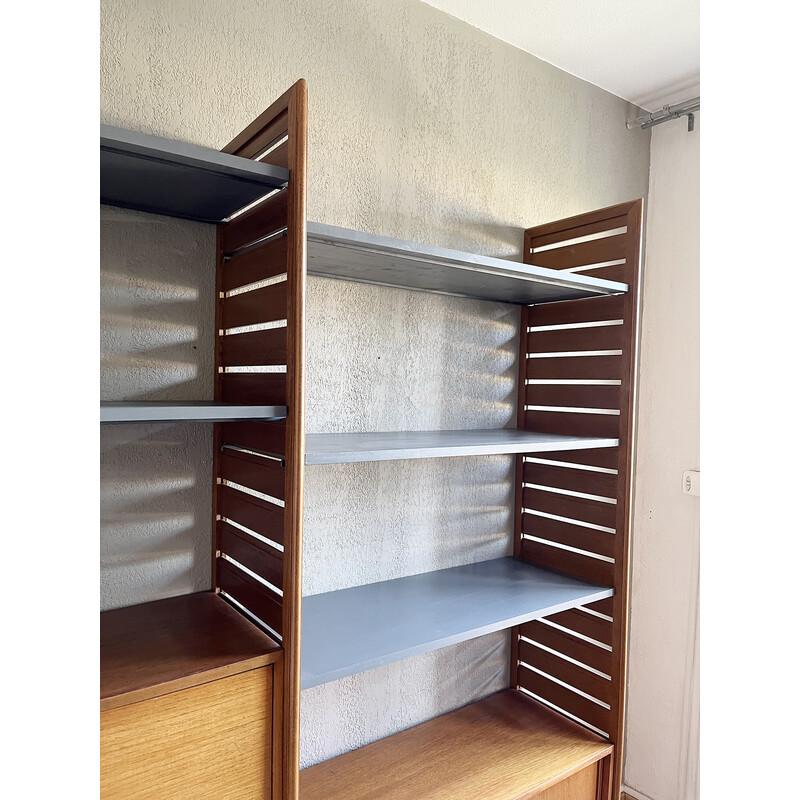 Vintage Ladderax modular bookcase by Robert Heal for Staples of Cricklewood, London 1960