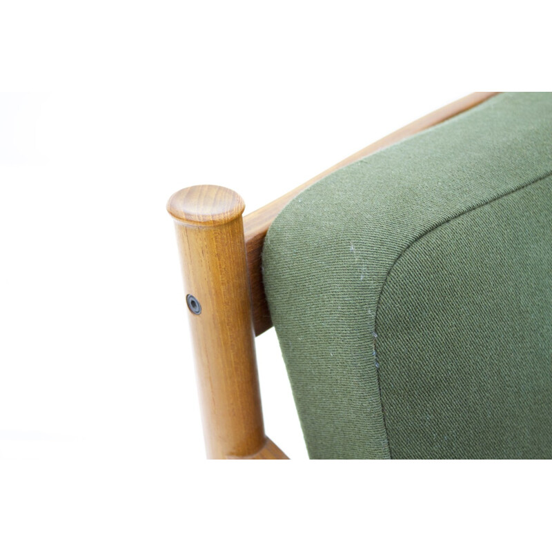 Peter Hvidt Teak Wood Easy Chair FD 130 - 1960s