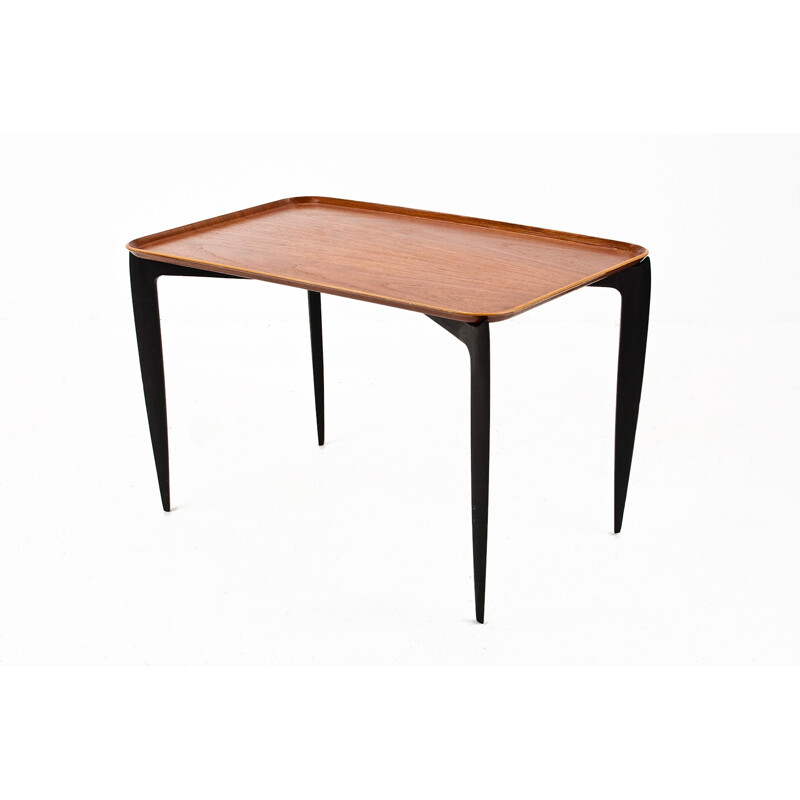 Teak side table by Willumsen and Engholm for Fritz Hansen - 1950s