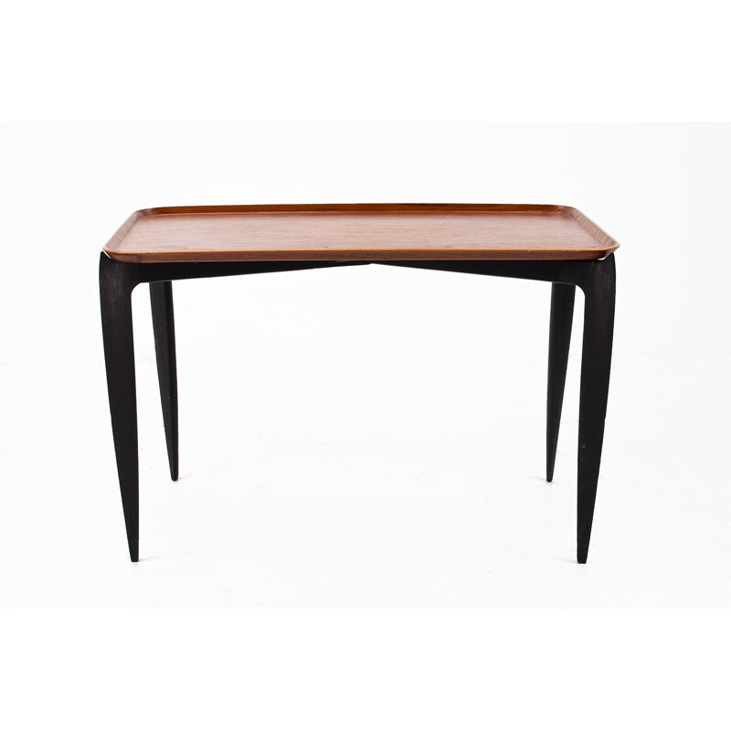 Teak side table by Willumsen and Engholm for Fritz Hansen - 1950s