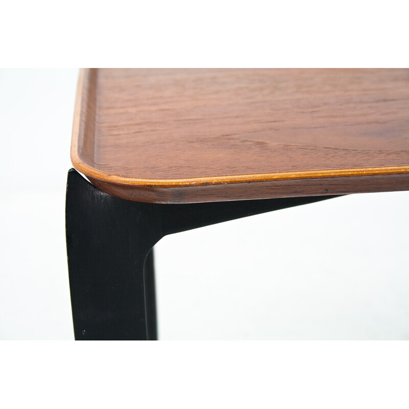 Teak side table by Willumsen and Engholm for Fritz Hansen - 1950s