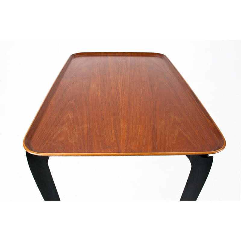 Teak side table by Willumsen and Engholm for Fritz Hansen - 1950s