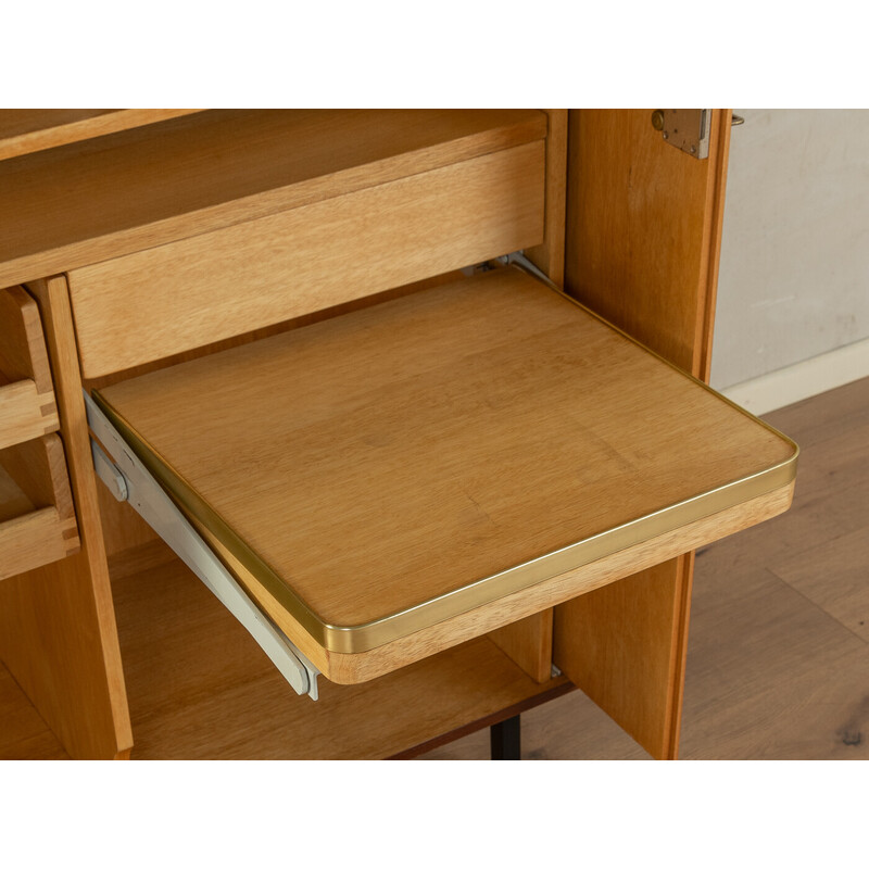 Vintage secretary desk in macoré veneer, Germany 1960