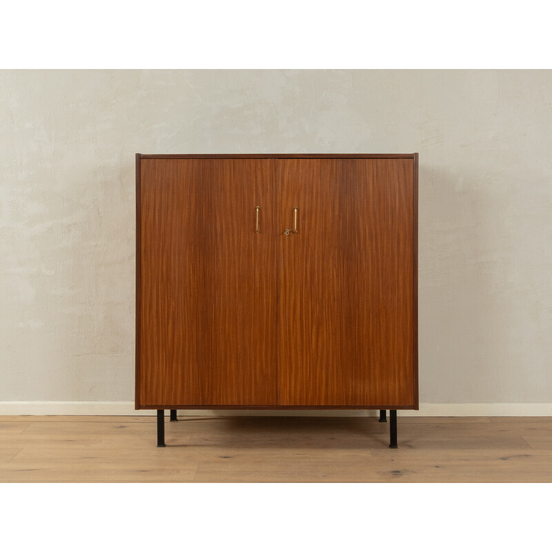 Vintage secretary desk in macoré veneer, Germany 1960