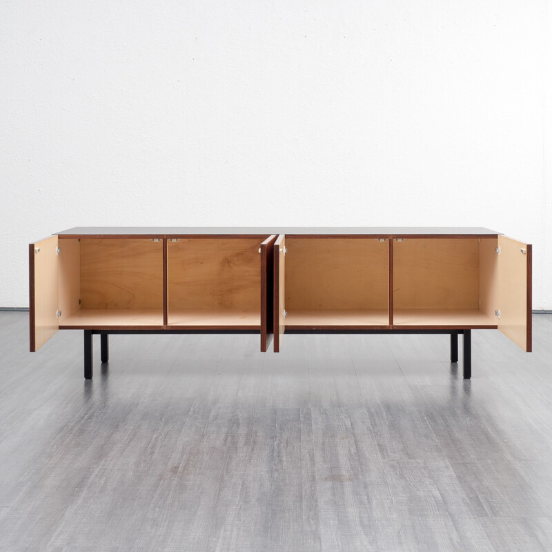 Mid-century straight-lined sideboard in rosewood - 1960s