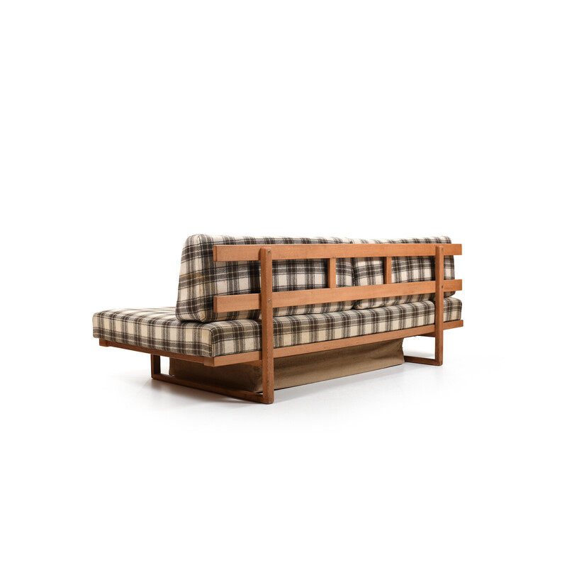 Vintage model 4312 daybed in solid oak by Børge Mogensen for Fredericia Stolefabrik, 1960