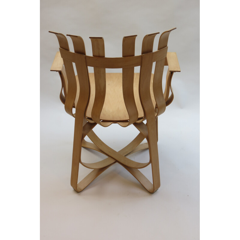 Ensemble de 4 chaises Hat Trick par Frank Gehry pour Knoll - 1990