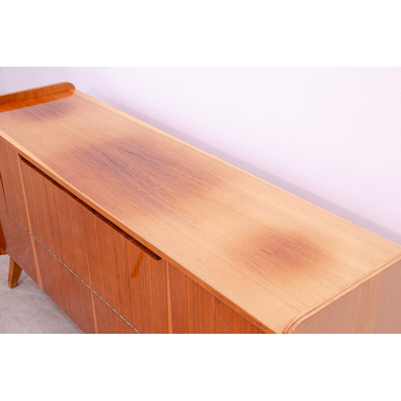 Vintage walnut chest of drawers by František Jirák, Czechoslovakia 1960