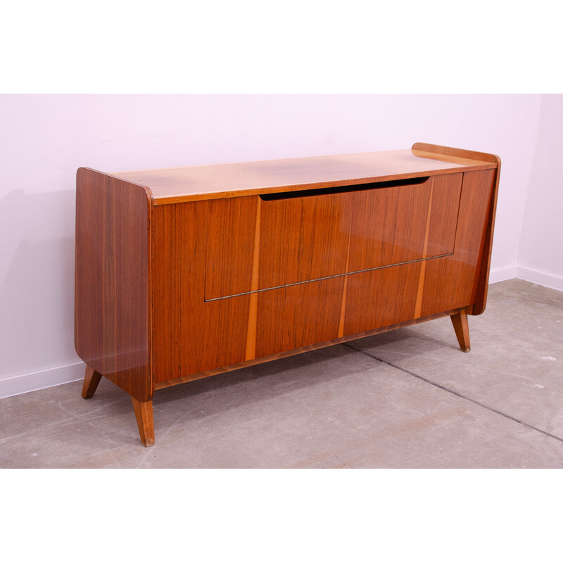 Commode vintage en noyer par František Jirák, Tchécoslovaquie 1960