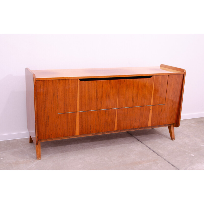 Commode vintage en noyer par František Jirák, Tchécoslovaquie 1960