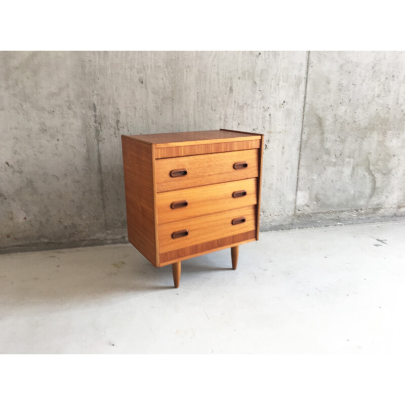 Mid century teck bedside - 1970s