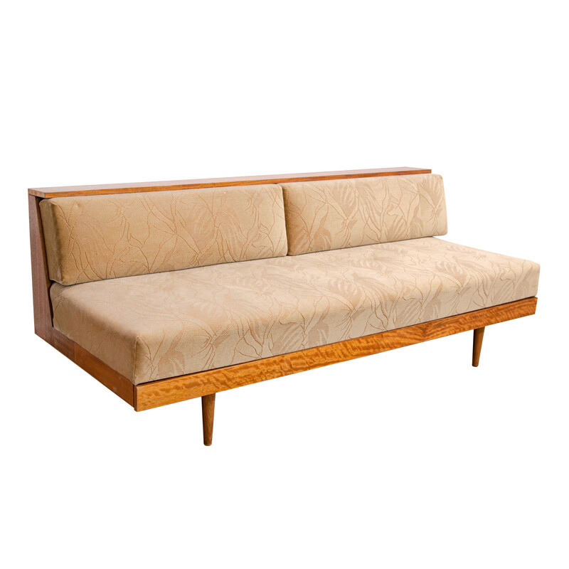 Vintage 3-seater sofa by Karel Vyčítal and Miloš Sedláček for Dřevotvar Jablonné Nad Orlicí, Czechoslovakia 1960