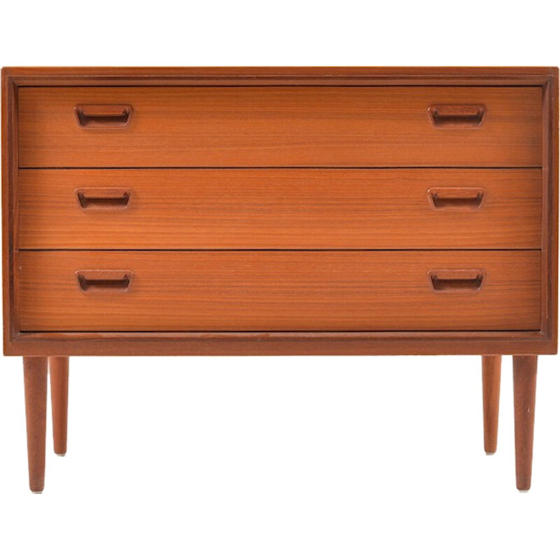 Danish teak chest of drawers - 1950s