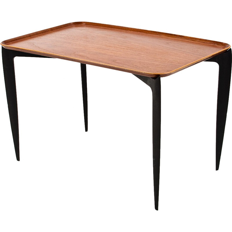 Teak side table by Willumsen and Engholm for Fritz Hansen - 1950s