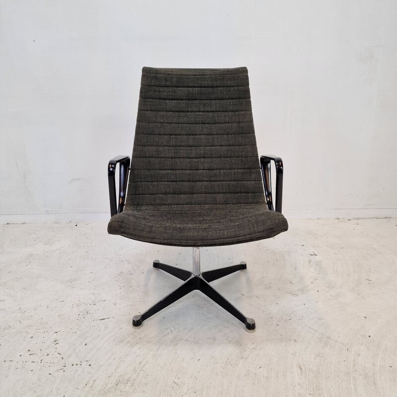 Vintage EA 116 aluminum armchairs by Charles and Ray Eames for Herman Miller, 1960