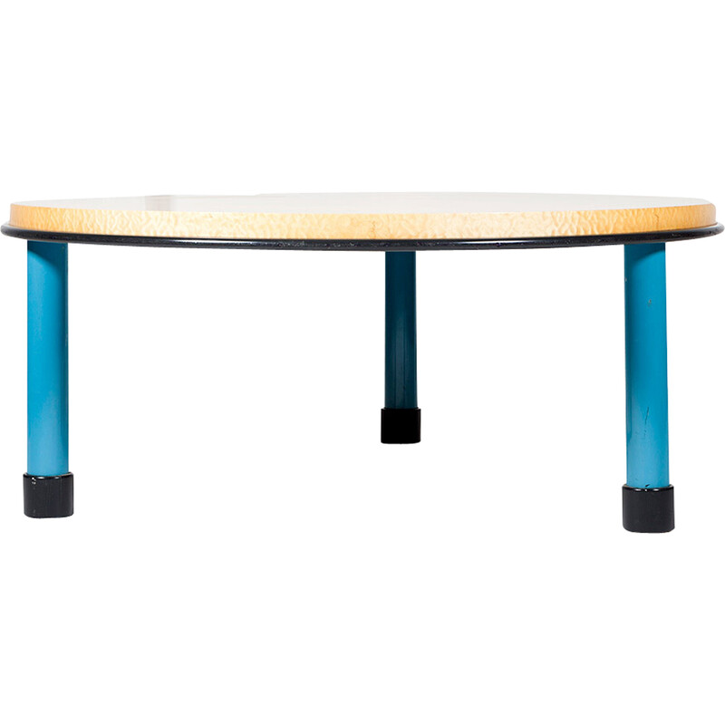 Vintage dining table by Ettore Sottsass and Marco Zanini for Franz Leitner, Italy 1986