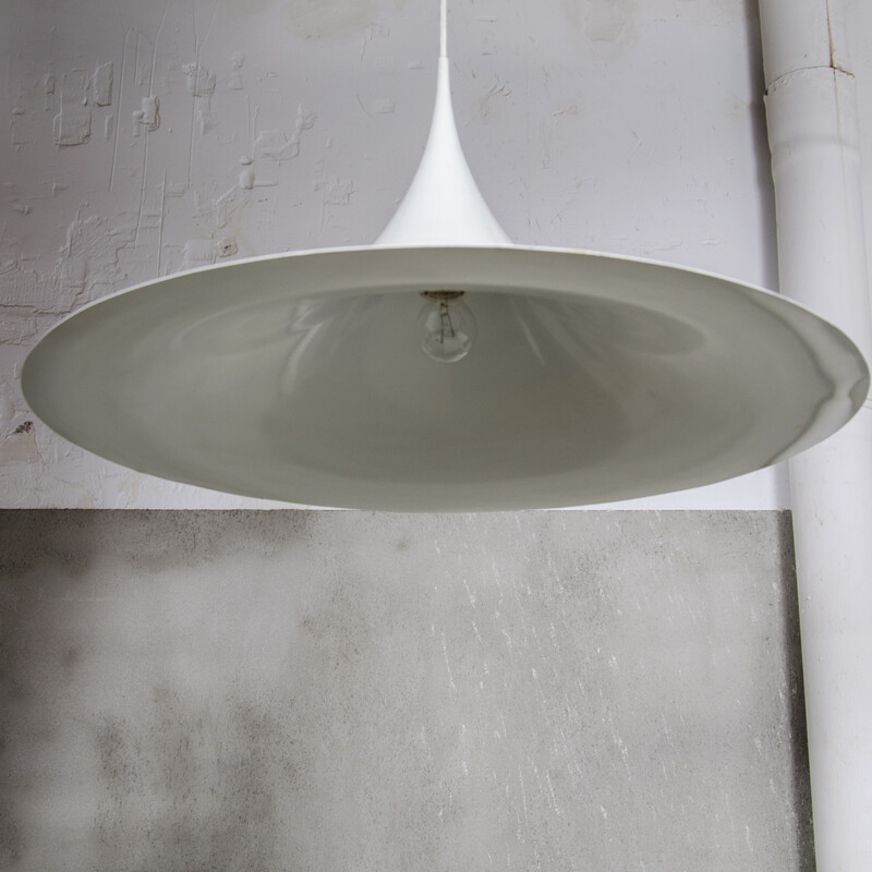 Vintage Semi pendant lamp by Claus Bonderup and Torsten Thorup for Fog and Mørup, Denmark 1960